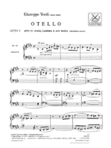Canzone Del Salice - Ave Maria. Otello - VERDI - Partition - Opéras